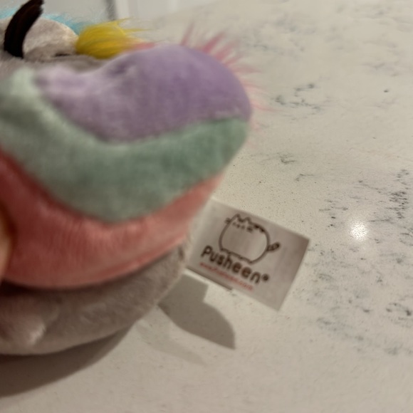 Pusheen unicorn plush keychain - Picture 4 of 6